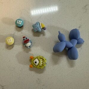 jibbitz crocs shoe charms lot Of 6